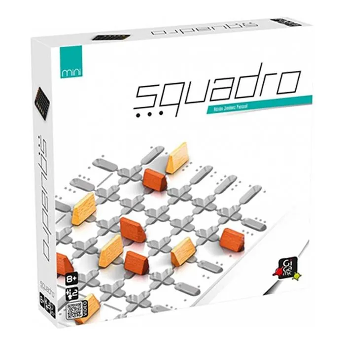 Jeu de société - GIGAMIC - Squadro mini - 2 joueurs - 8 ans et plus - Bleu-3