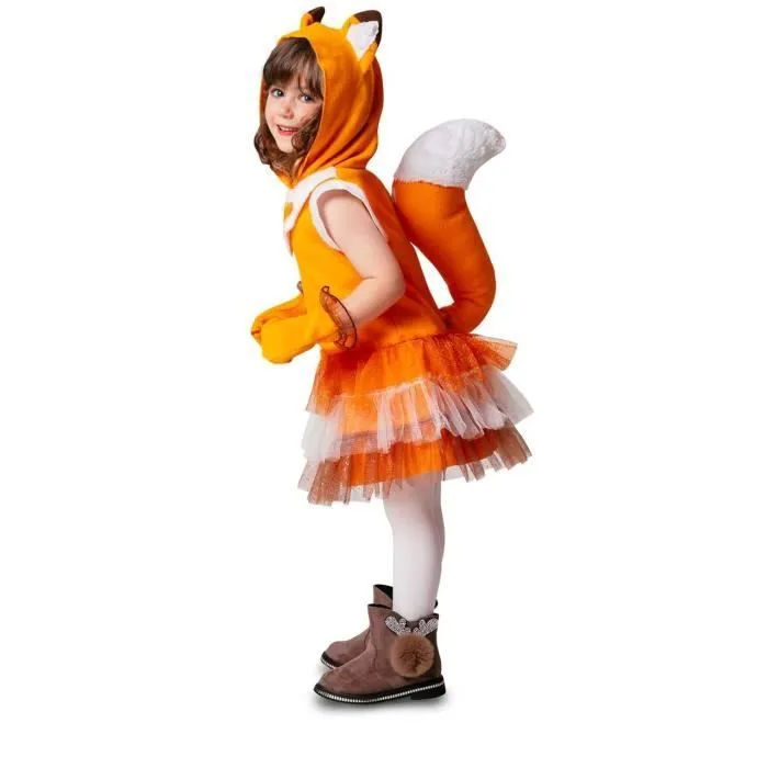 Déguisement renard - MOM - Taille 3-4 ans - Orange - Pour Enfant - Intérieur-0