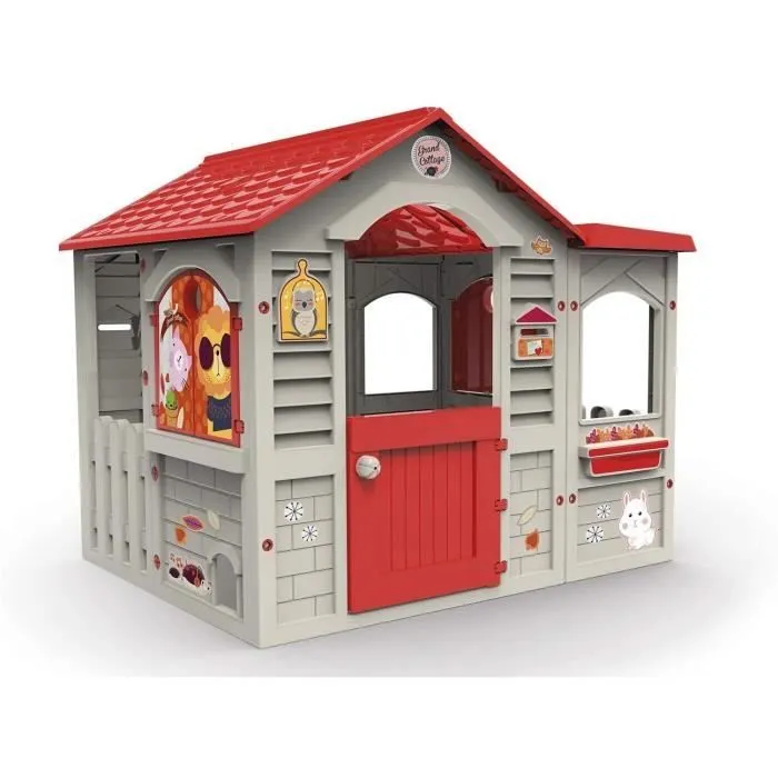 Maison de jeu - Grand Cottage - Modèle 89627 - Plastique - Intérieur - Mixte-3