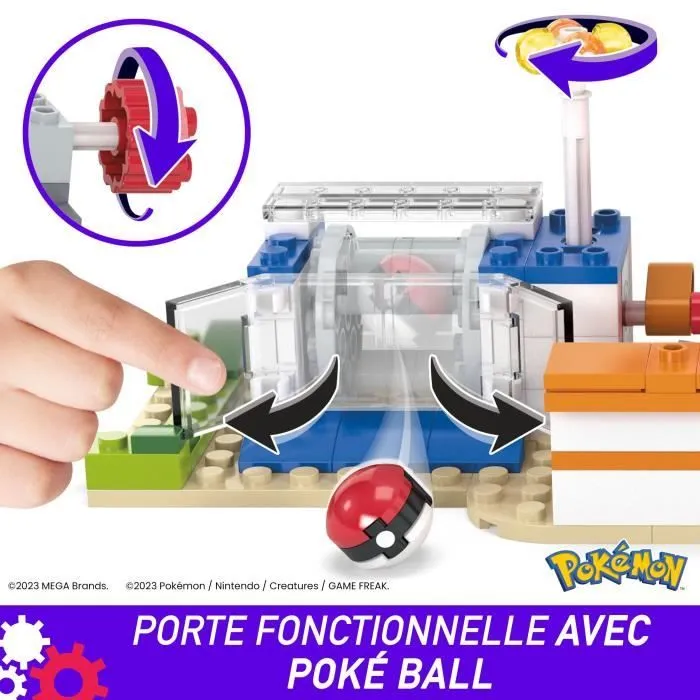 MEGA Pokémon-Centre Pokémon de la Forêt-Jouet à construire (648 pcs) HNT93-5