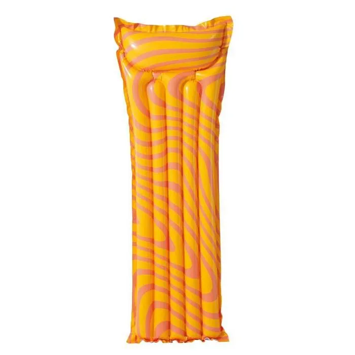 Matelas gonflable 70s 183x76 - Intex - Orange-0
