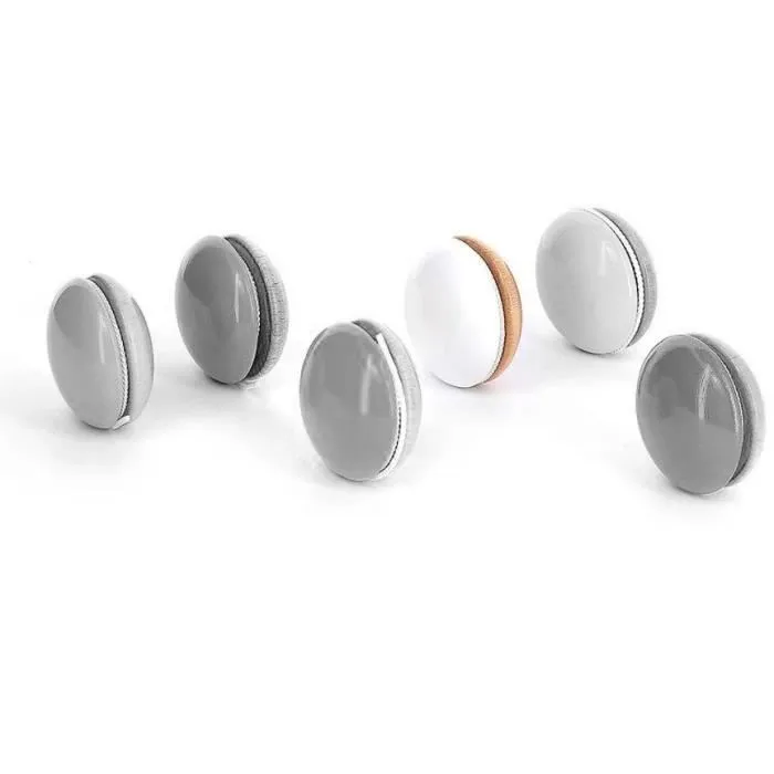 Yoyo en bois Vilac - Yoyo Moit-Moit blanc - Diamètre 5,5 cm-0