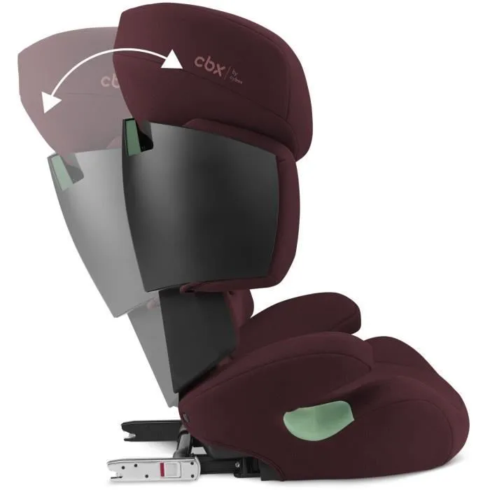 Siège auto CBX by CYBEX SOLUTION X I-FIX 3 à 12 ans - Groupe 2/3 - 100 à 150 cm Red | red-2