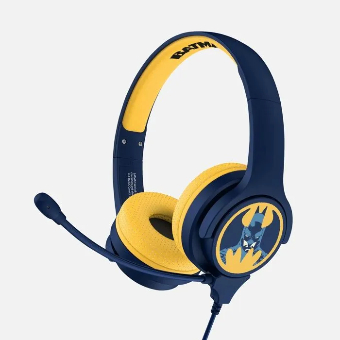 Casque interactif - OTL Technologies - Batman - Filaire - Microphone Détachable - Limite de Volume 85/94 dB-4