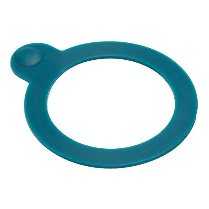 Lot de 6 Joints en Silicone "Jarro" 8cm Bleu-0