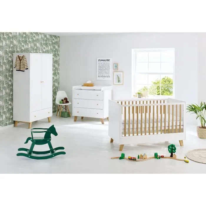 Ensemble Chambre bébé « Pan » large, à 3 éléments-0