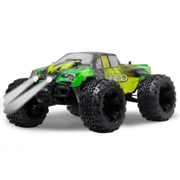 Voiture RC Monster SHIRO avec LEDS 1/10 - 40km/h - JAMARA-0