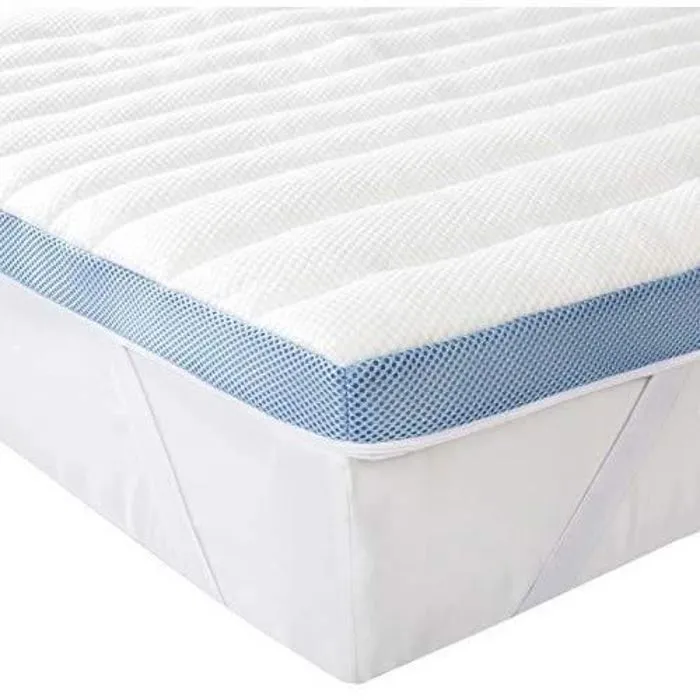 Sur matelas - Amazon Basics - 7 zones - Mousse viscoélastique - 90 x 190 cm - 1 personne-0