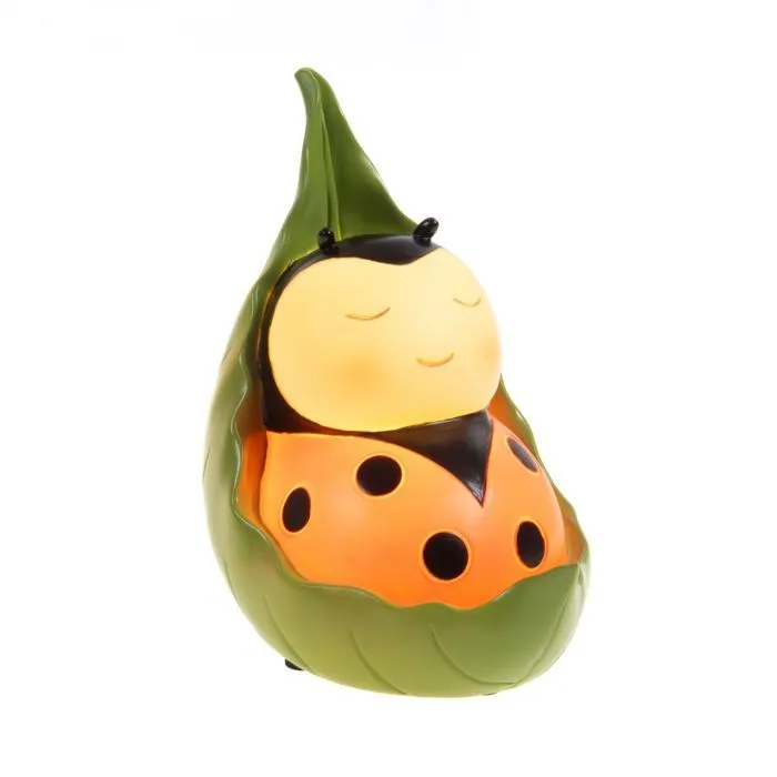 Amadeus - Petite lampe veilleuse Coccinelle-2