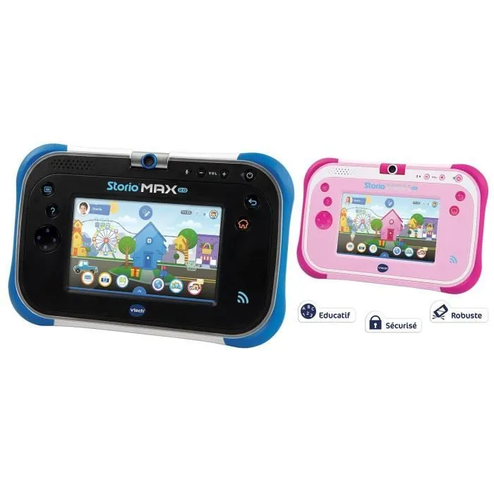 VTECH - Console Storio Max 2.0 5" Bleue - Tablette Éducative Enfant-2