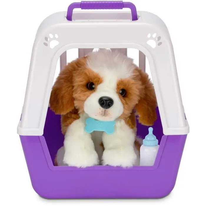 Mon Chiot Beagle - MOOSE TOYS - REALLY REAL - LITTLE LIVE PETS - Chiot interactif avec sons et réactions-1