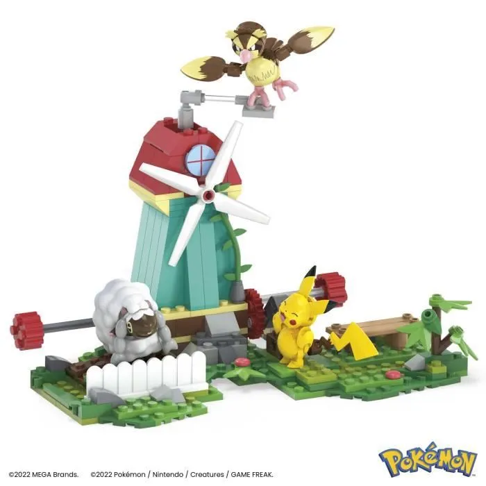 Mega Construx - Pokemon - Moulin A La Campagne - Construction - 6 Ans Et +-1
