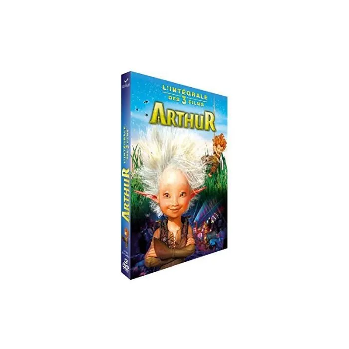 Coffret arthur 3 films : arthur et les minimoys la vengeance de maltazard la guerre des deux mondes-0