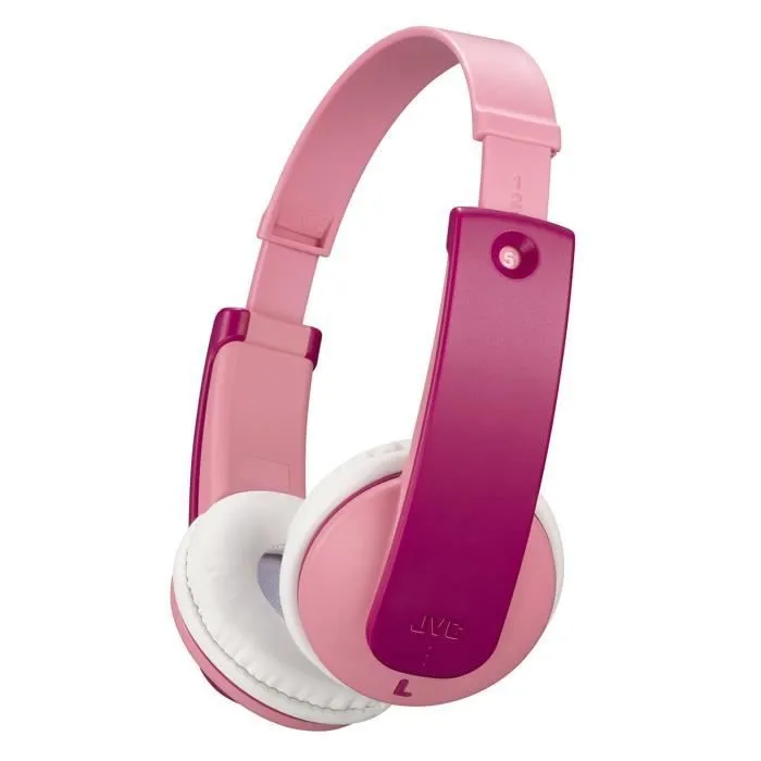 Casque enfants JVC HA-KD10W-P-E Rose-0