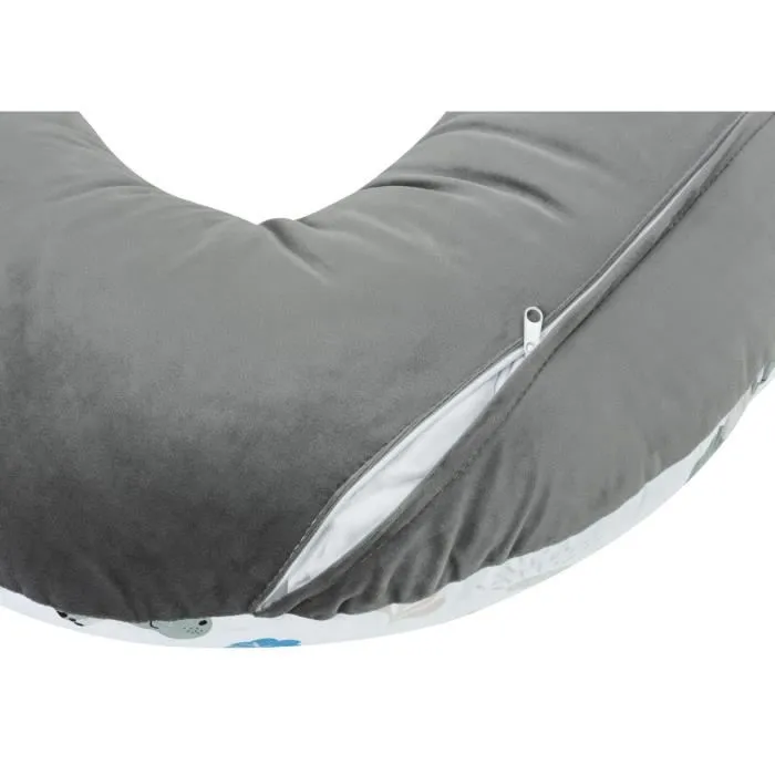 Bellochi Coussin d'allaitement avec Housse Coussin Allaitement Multifonction 40x60cm - Safari-2