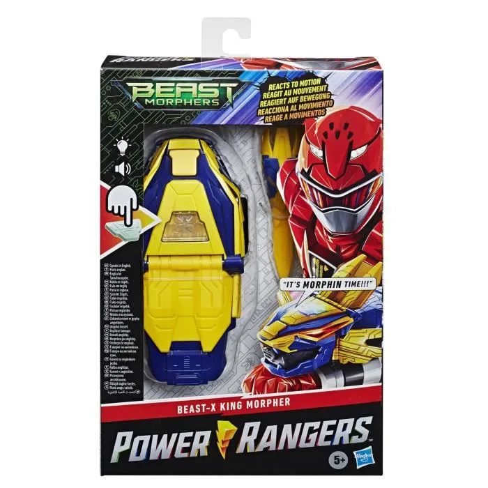 Accessoire des Power Rangers - HASBRO - Beast X-King Morpher - Effets lumineux et plus de 20 sons et phrases-2