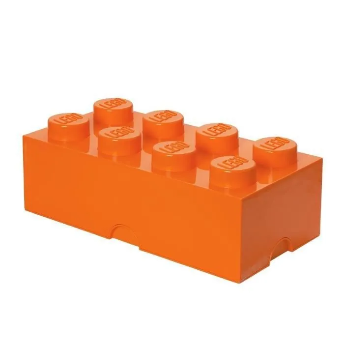 LEGO Brique de rangement - 40041760 - Empilable - Orange-0