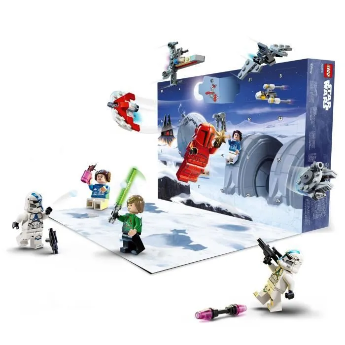 LEGO® Star Wars 75395 Le Calendrier de l’Avent 2024 - Set à Construire Idée Cadeau de Noël-2
