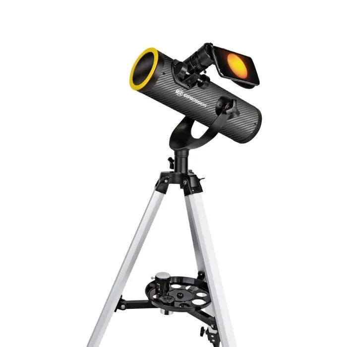 BRESSER Télescope 76/350 avec Filtre Solaire pour l'Observation du soleil-1