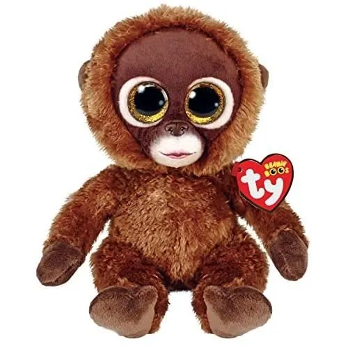 Peluche TY - Chessie le Singe 15 cm - Marron - TY36391-0