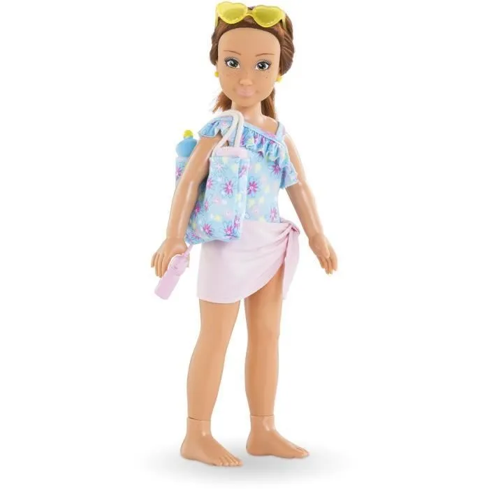 Coffret Zoé à la plage - COROLLE GIRLS - Poupée mannequin - 5 accessoires - 28 cm - Dès 4 ans-4