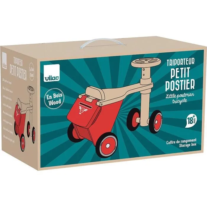 Vilac - Triporteur Petit Postier-5