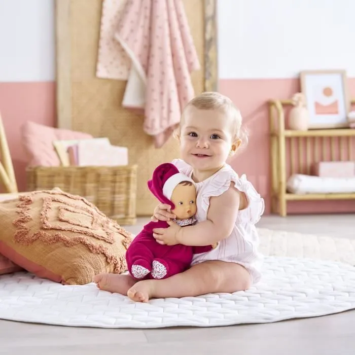 Doudou - COROLLE - Babipouce Rose Grenadine - 28 cm - senteur vanille - dès la naissance-4