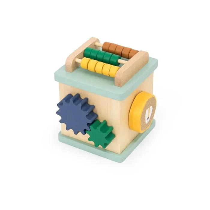 Cube d'activités en bois - TRIXIE BABY - 36-267 - 5 activités - 11.5x11x12.5 cm - Mixte-2