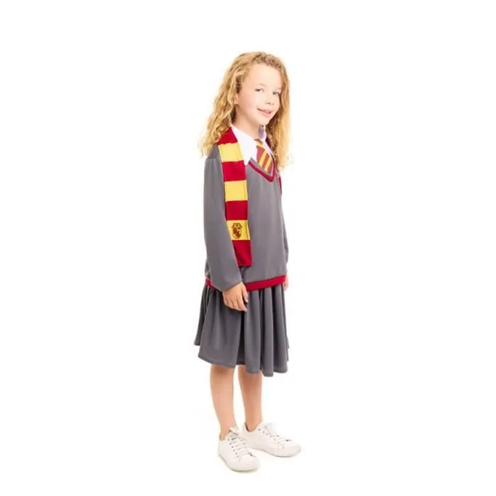 Partilandia Déguisement de magicien scolaire fille (7-9 ans)-3