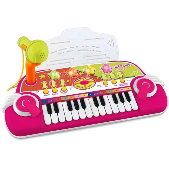 Clavier électronique - BONTEMPI - 24 touches - Pour enfants à partir de 3 ans - Intérieur-0