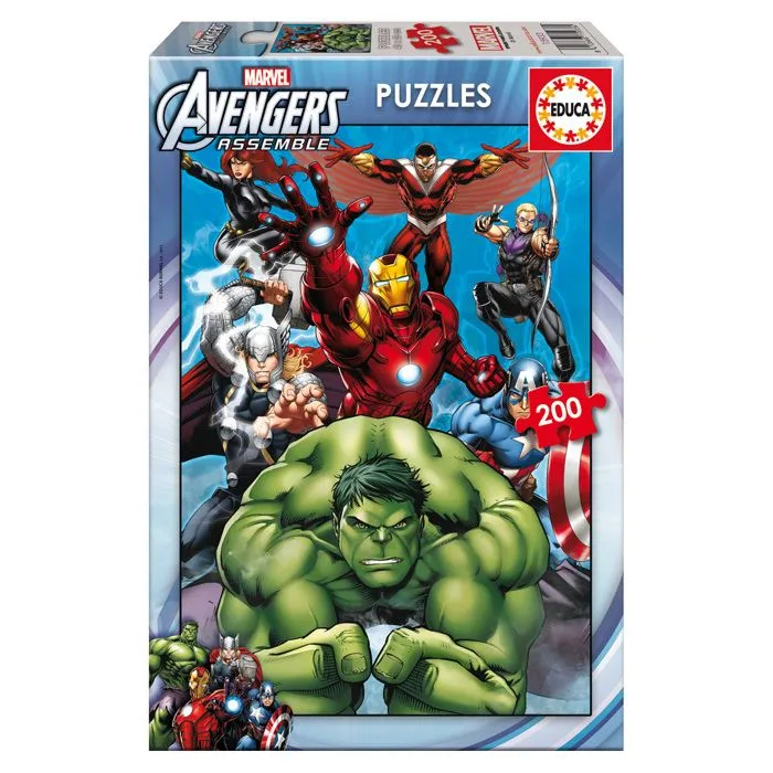 Puzzle 200 pièces : Avengers-0
