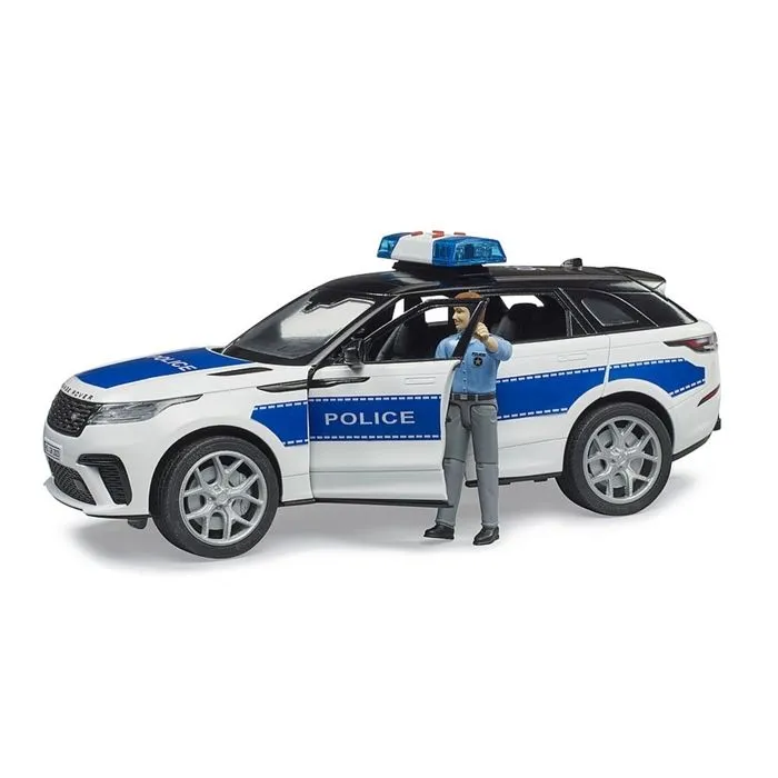 Range Rover Velar Véhicule de police avec policier-3