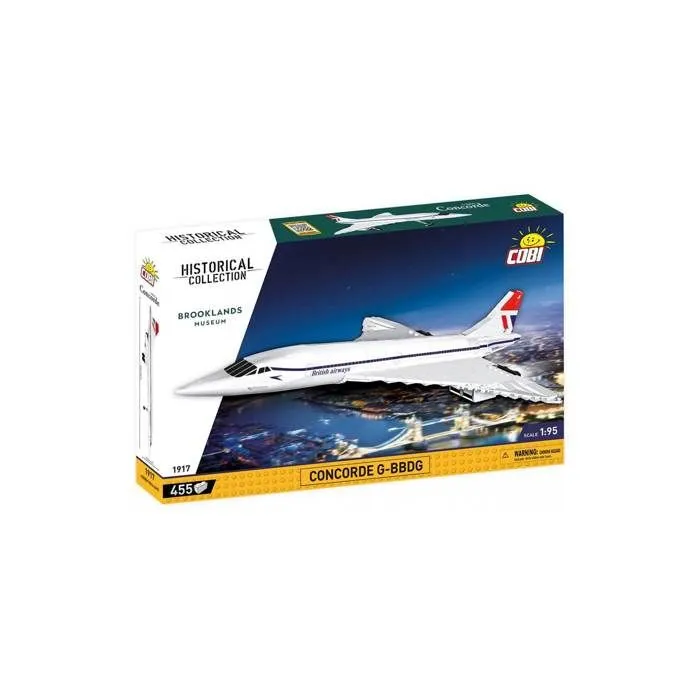 Jeux de construction - Concorde Concorde - 455 pièces Cobi-1