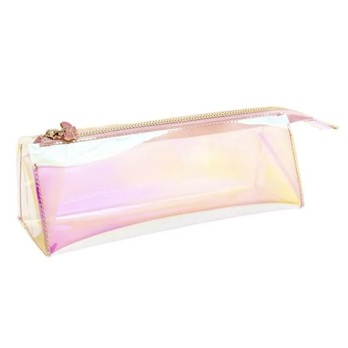 Trousse - Rico Design - 302102 - Rose - Transparente - Aspect chatoyant-0
