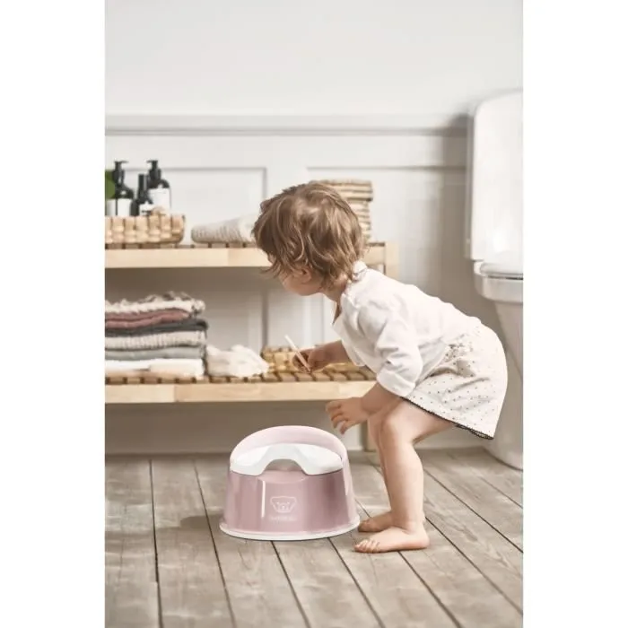 BABYBJÖRN Pot Smart, Rose pastel/Blanc-3