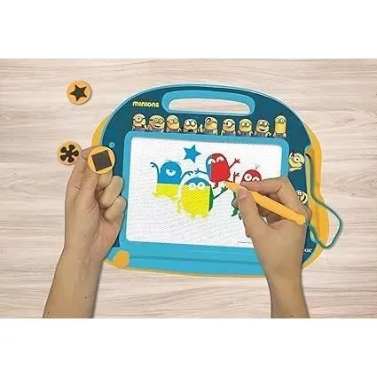 Lexibook - Ardoise Magique Minions - Format A5 avec accessoires magnétiques-2