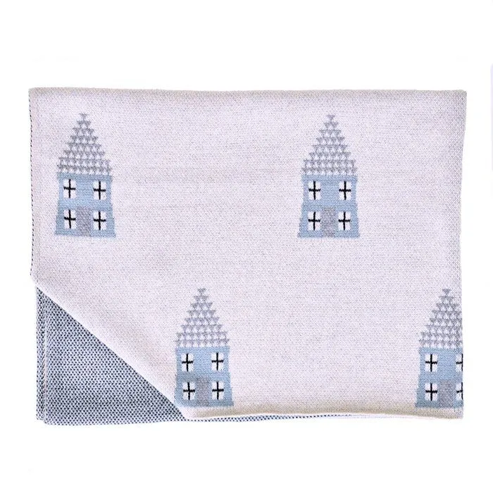 Couverture pour en coton bio Maison-3