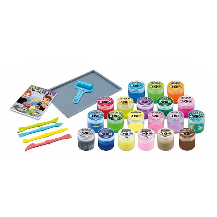 Coffret 20 pots Sensory slime-1
