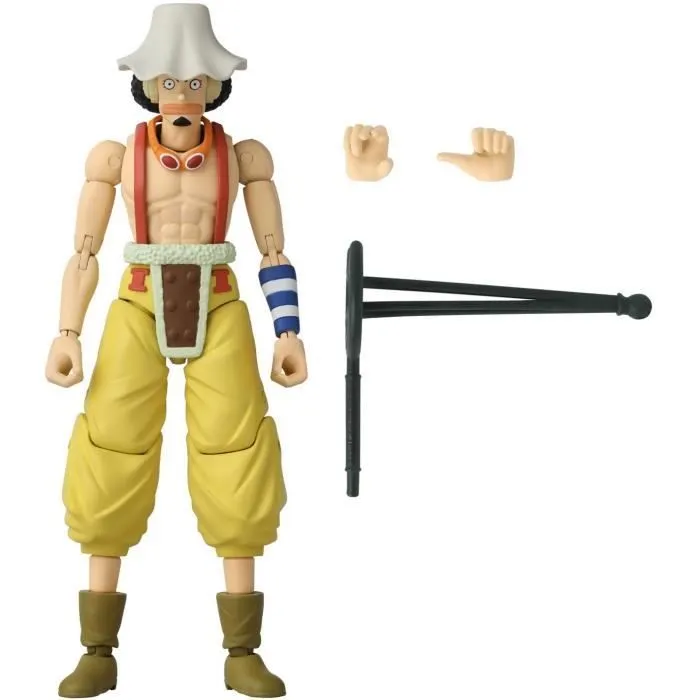 Figurine Anime Heroes - Bandai - One Piece - Usopp - 17 cm-3