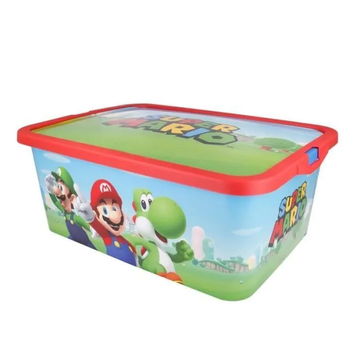 Boîte de rangement - Stor - 09595 - 13 l - Multicolore - Enfant-0