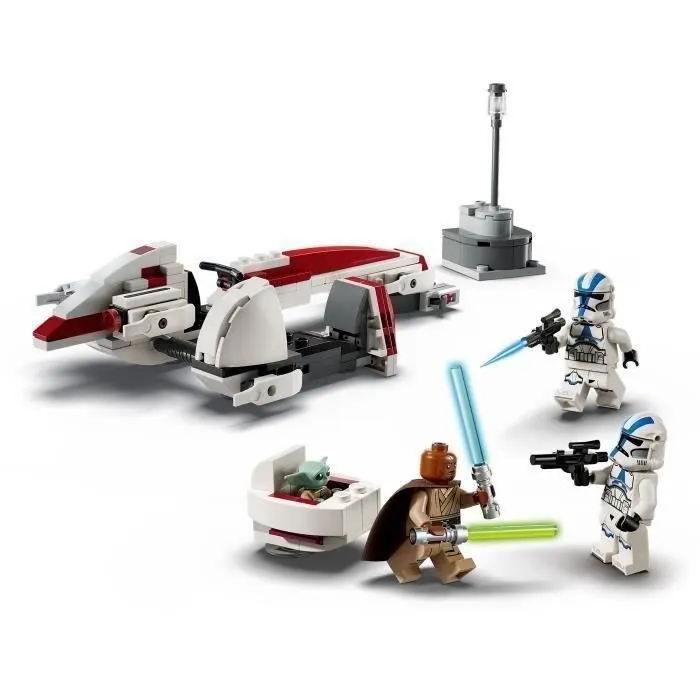LEGO® Star Wars 75378 The Mandalorian L’évasion en Speeder™ BARC, Set de Construction-2