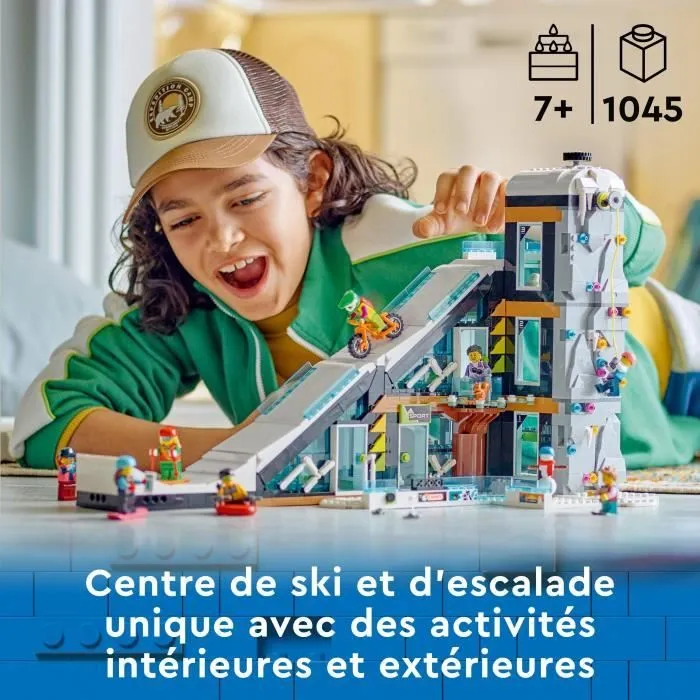 LEGO® City 60366 Le Complexe de Ski et d’Escalade, Jouet de Construction Modulaire pour Enfants Dès 7 Ans-5