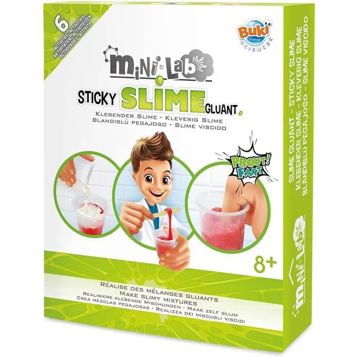 Mini lab Sticky Slime Gluant-0