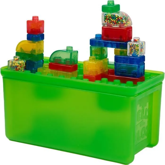 Blocs de construction - GOLIATH - Jelly Blox Storage Case - Blocs souples et tactiles! Dès 2 ans-2