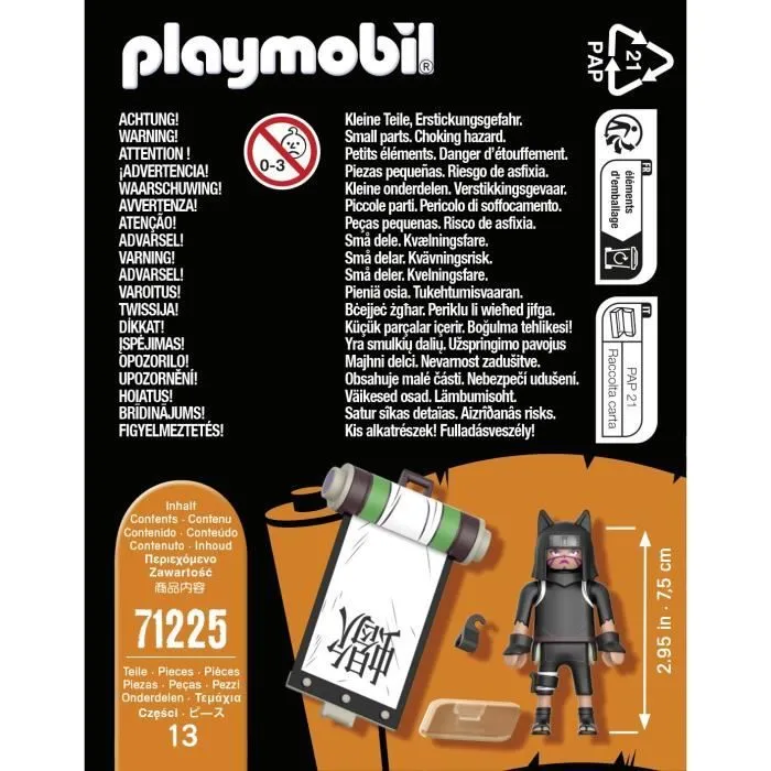 PLAYMOBIL 71225 Kankuro, Figurine Naruto Shippuden, Dès 5 ans-3