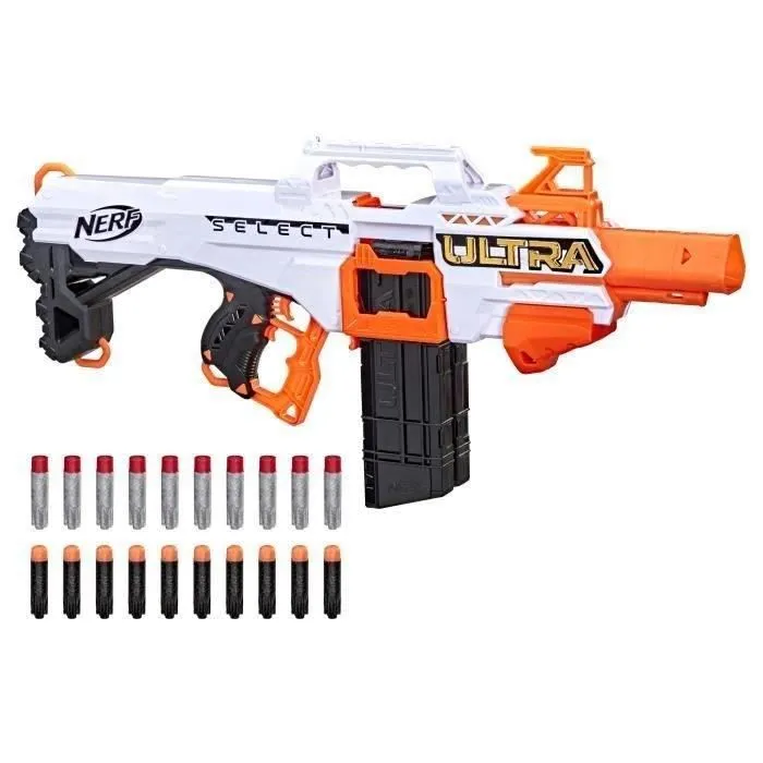 Blaster à fléchettes - NERF - Ultra Select - Distance et précision - 20 fléchettes incluses-0