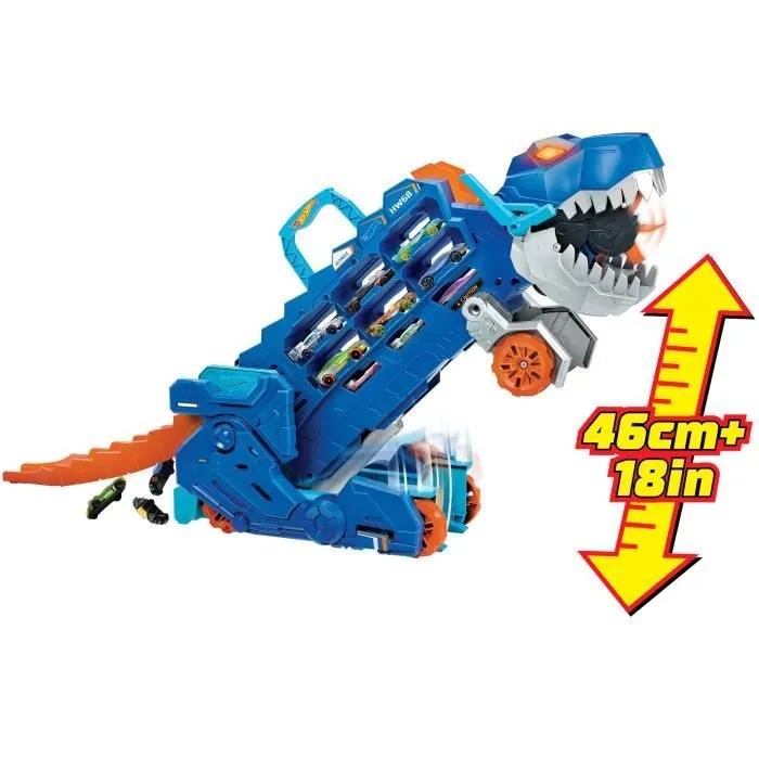 Méga Transporteur T-rex Suprême - Hot Wheels Dinosaure Mattel HNG50-1