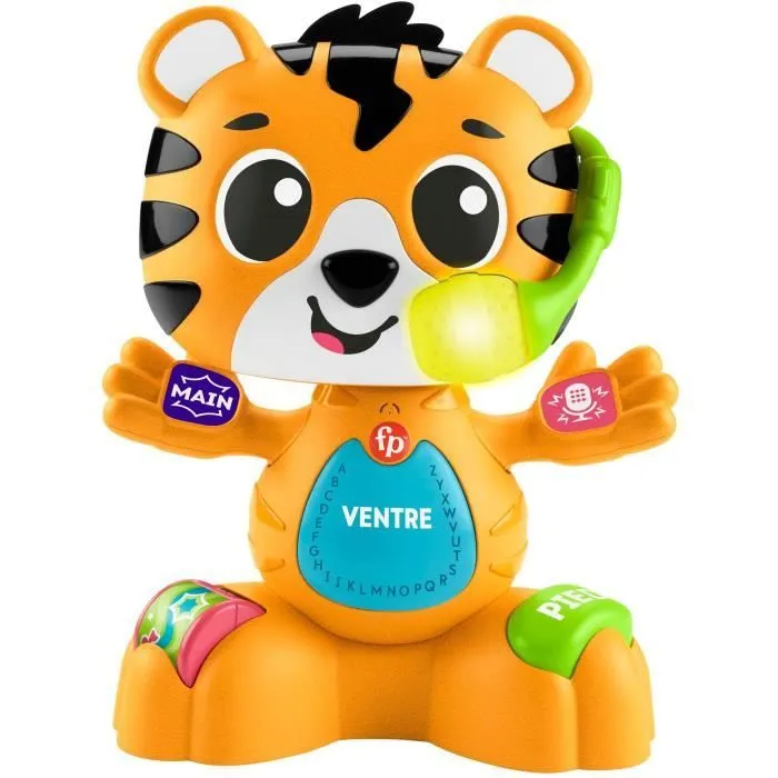 Fisher-Price-Link Squad Tigre Parties du Corps-Jouet d’éveil musical HYL00-0
