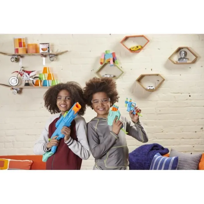 Pack tactique Nerf Elite 2.0 - NERF - Operator DB-2, Trio TD-3, Ace SD-1 - 20 fléchettes incluses-2
