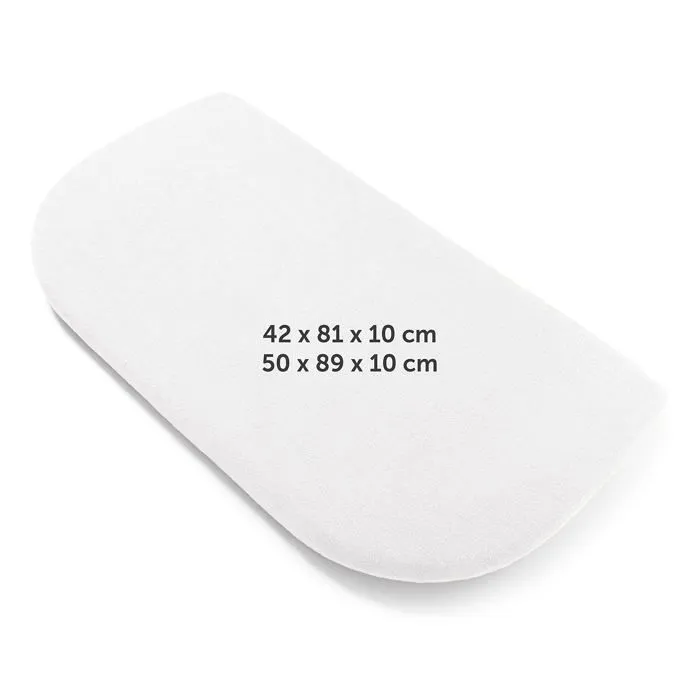 Laleni Tissu Eponge - Drap Housse 50x89 cm - Lot de 1 - pour Lit Bebe - Drap Housse Absorbant - Certifie Oeko-Tex 100 - Blanc-3